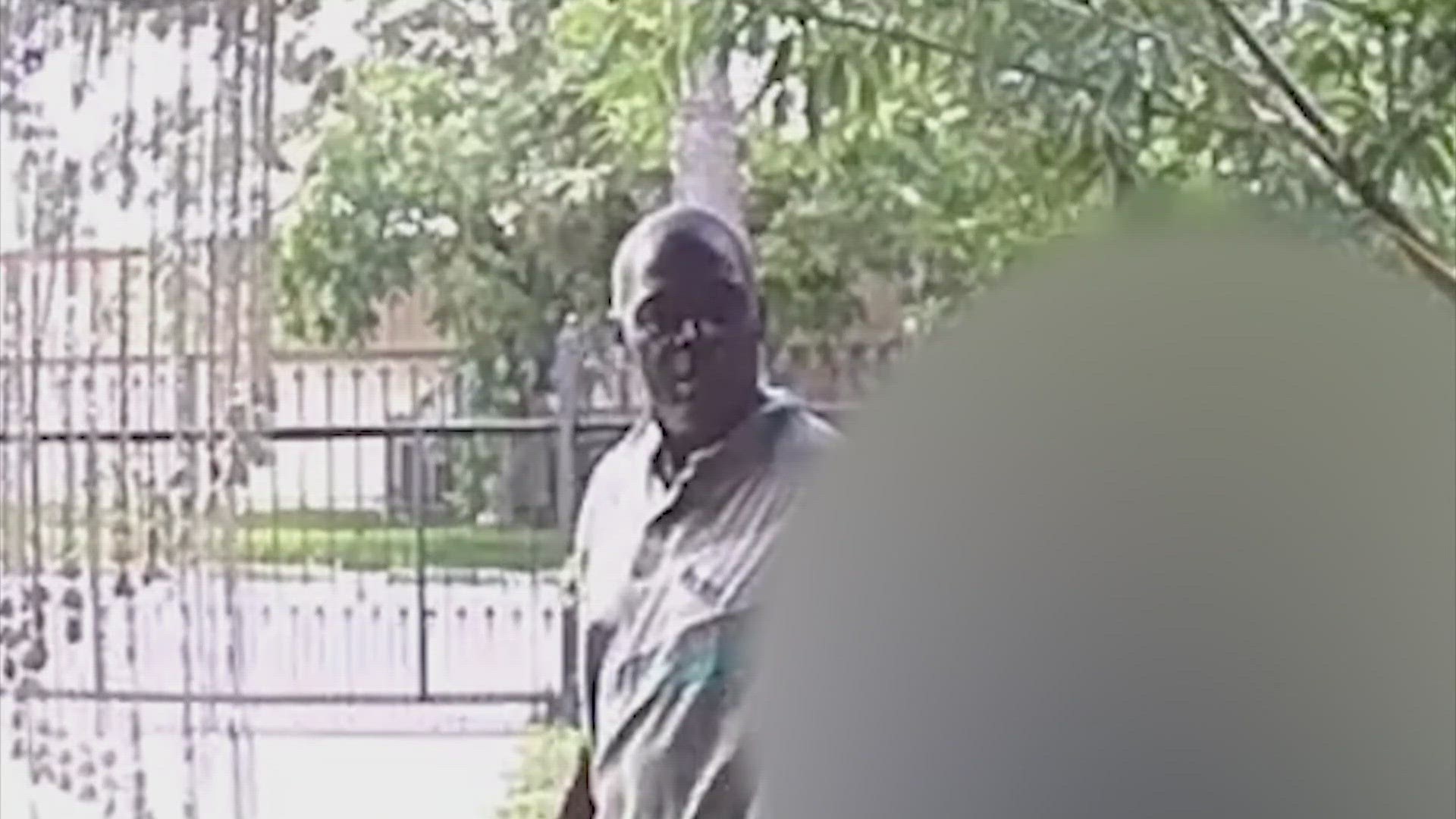 The Houston Police Department said the community helped identify the man allegedly seen on surveillance.