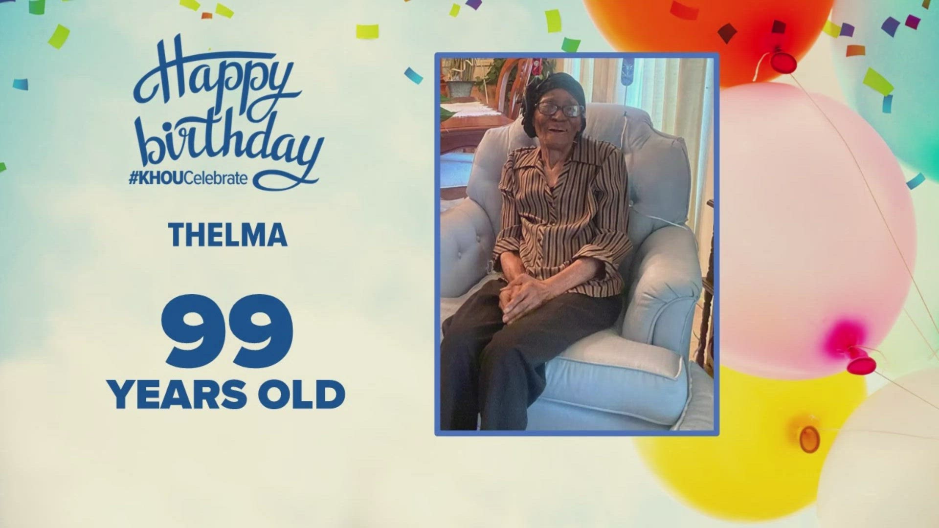 We want to celebrate with you! Text a photo and info about someone celebrating an anniversary or birthday to 713-526-1111.