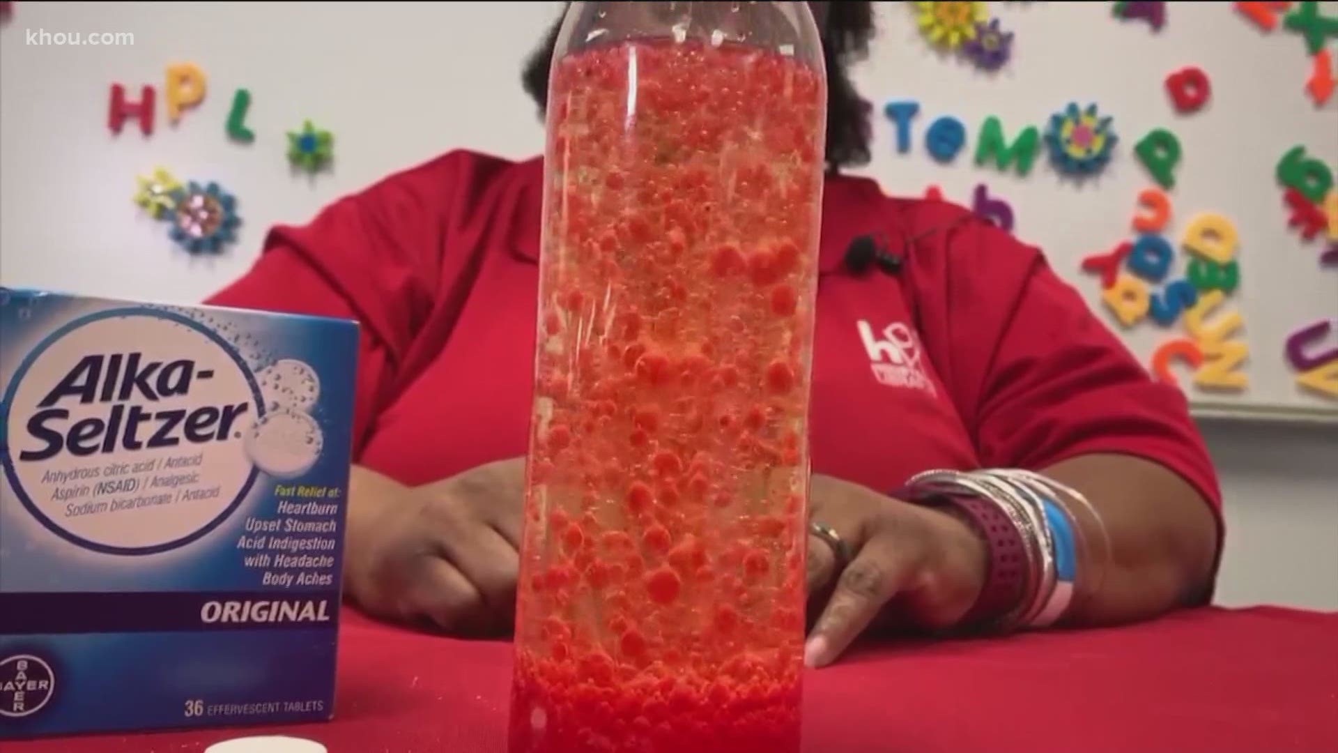 HPL Liftoff to Learning: STEM- How to make a homemade lava lamp