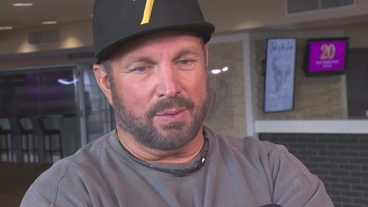 Country music legend Garth Brooks speaks to KHOU 11 ahead of Houston concert