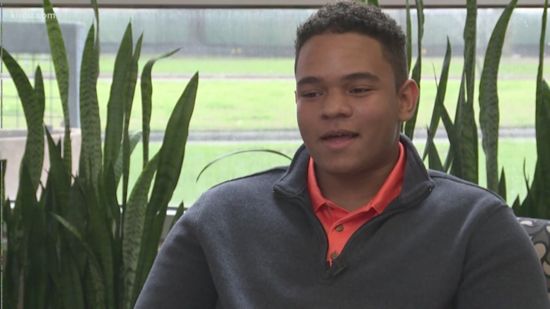 A high school senior has big plans after graduation. Marcel McClinton says he’s running for Houston City Council as soon as he turns 18 years old.