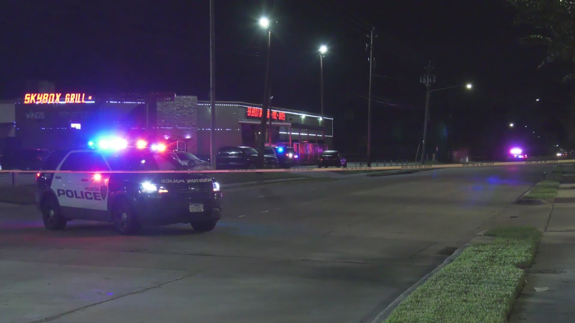 A woman was accidentally shot during an altercation between two men in west Houston.