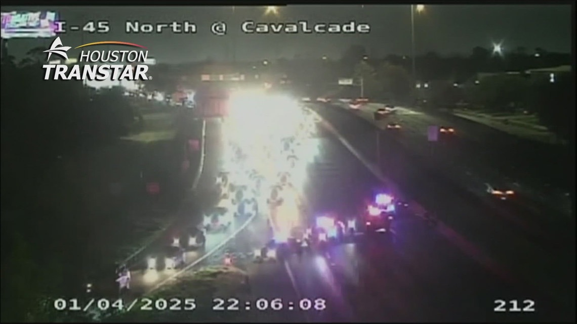 HPD: Person hit and killed on the North Freeway | khou.com