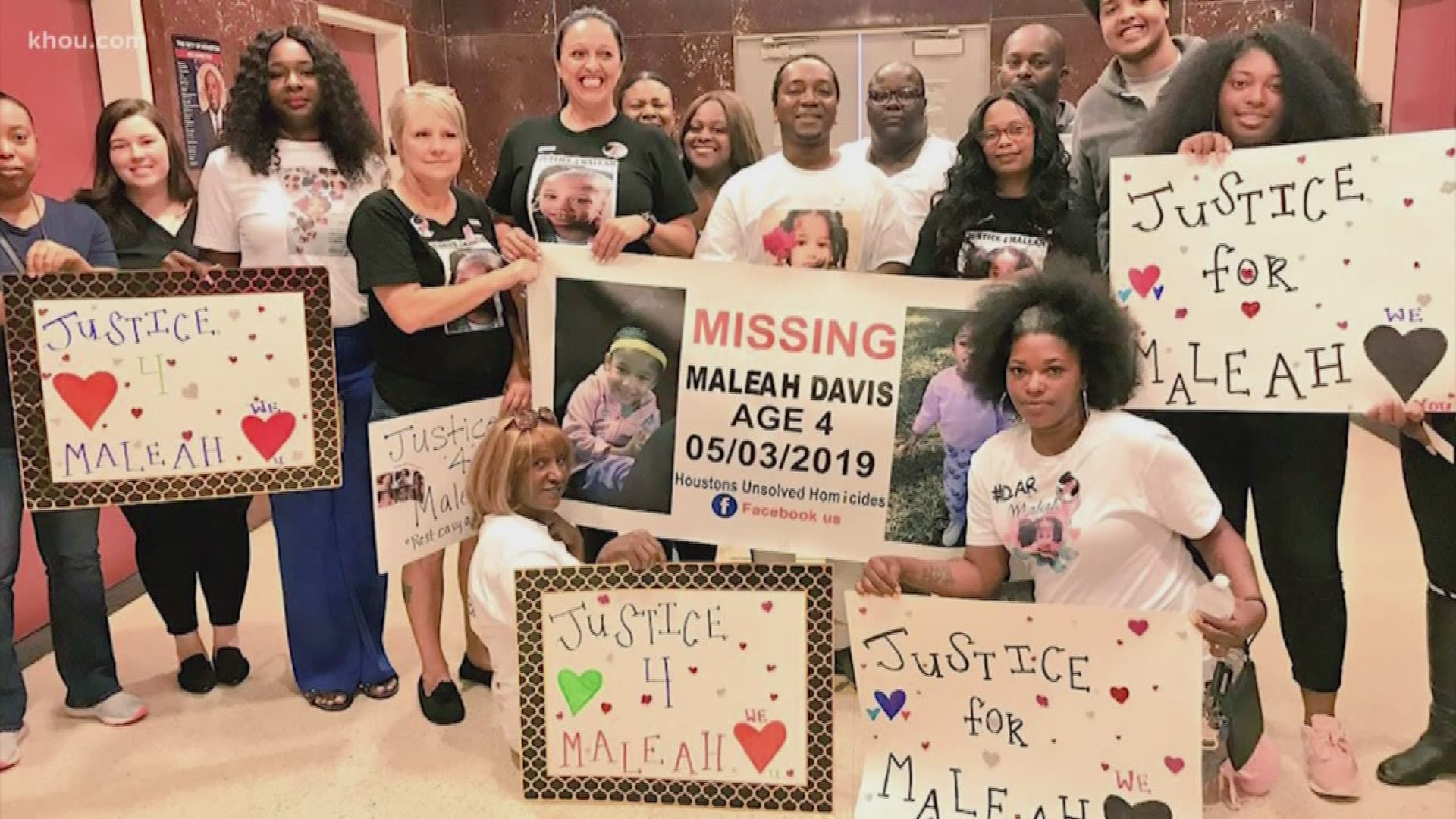 Mayor Sylvester Turner thanked the volunteers who continue searching for missing 4-year-old Maleah Davis.