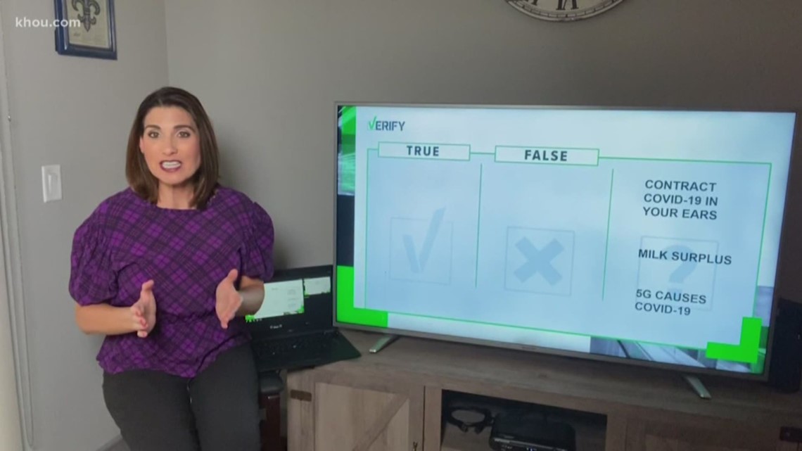 VERIFY Can you get coronavirus through your ears? Or from cell towers