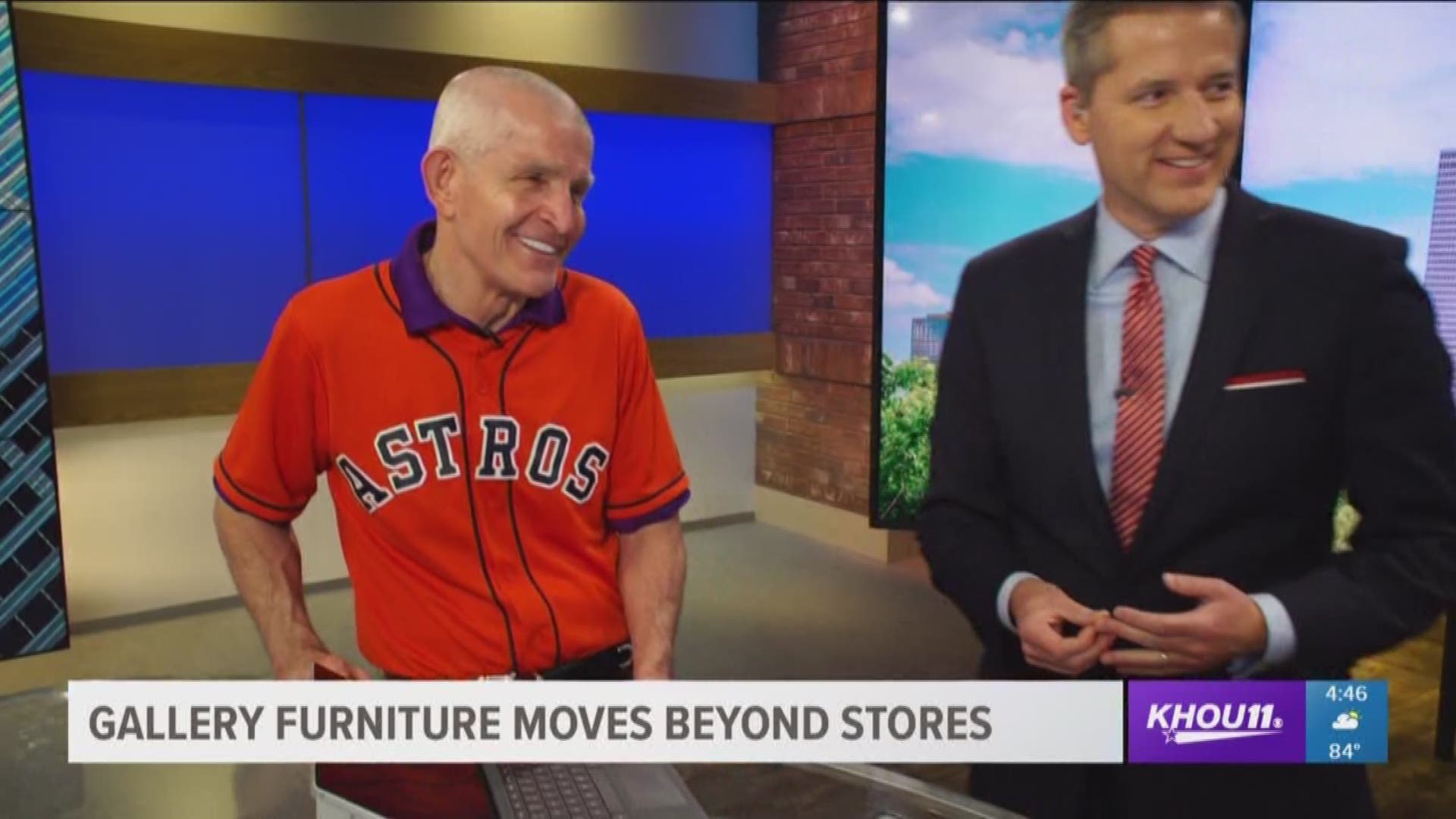Mattress Mack talks to KHOU 11 anchor Jason Bristol and Shern-min Chow about converting portions of his stores into community centers. 