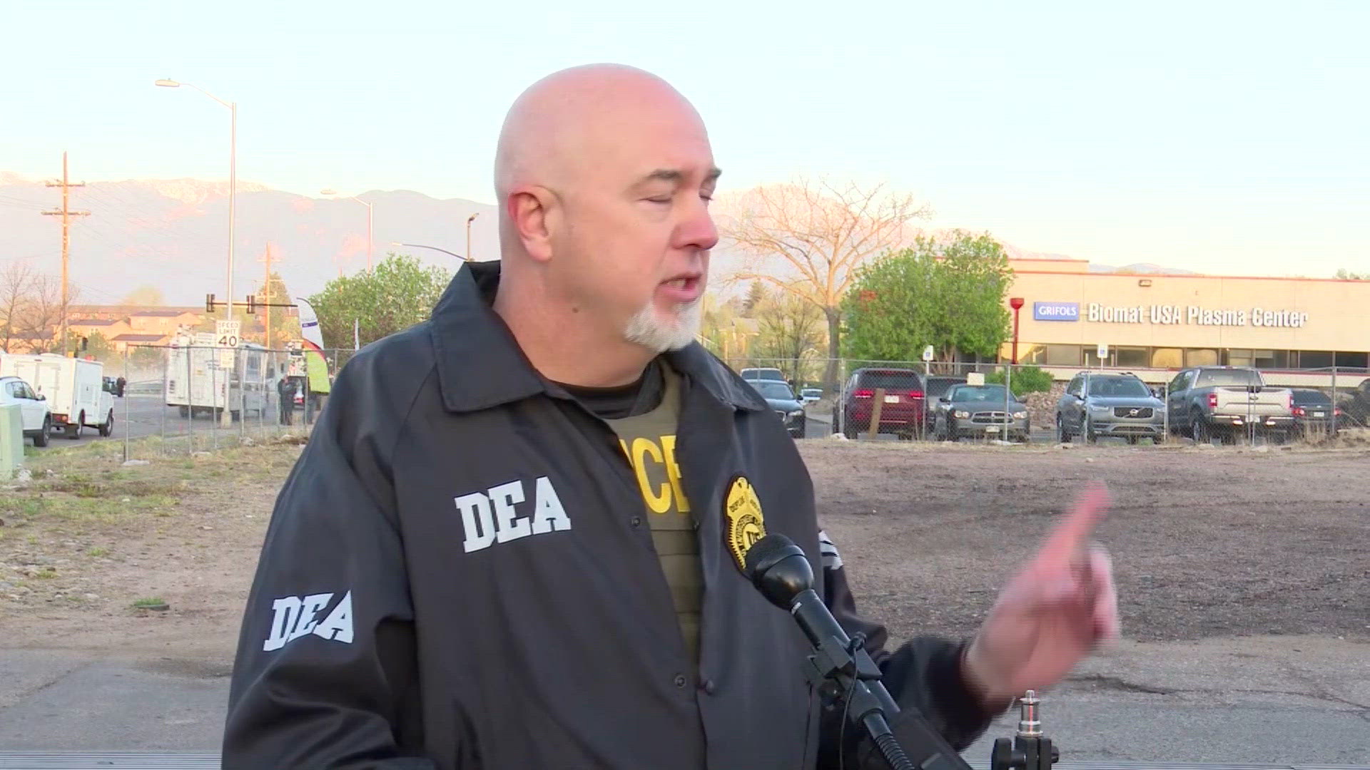The Drug Enforcement Administration said it executed a raid on an illegal, underground nightclub in Colorado Springs Sunday morning.