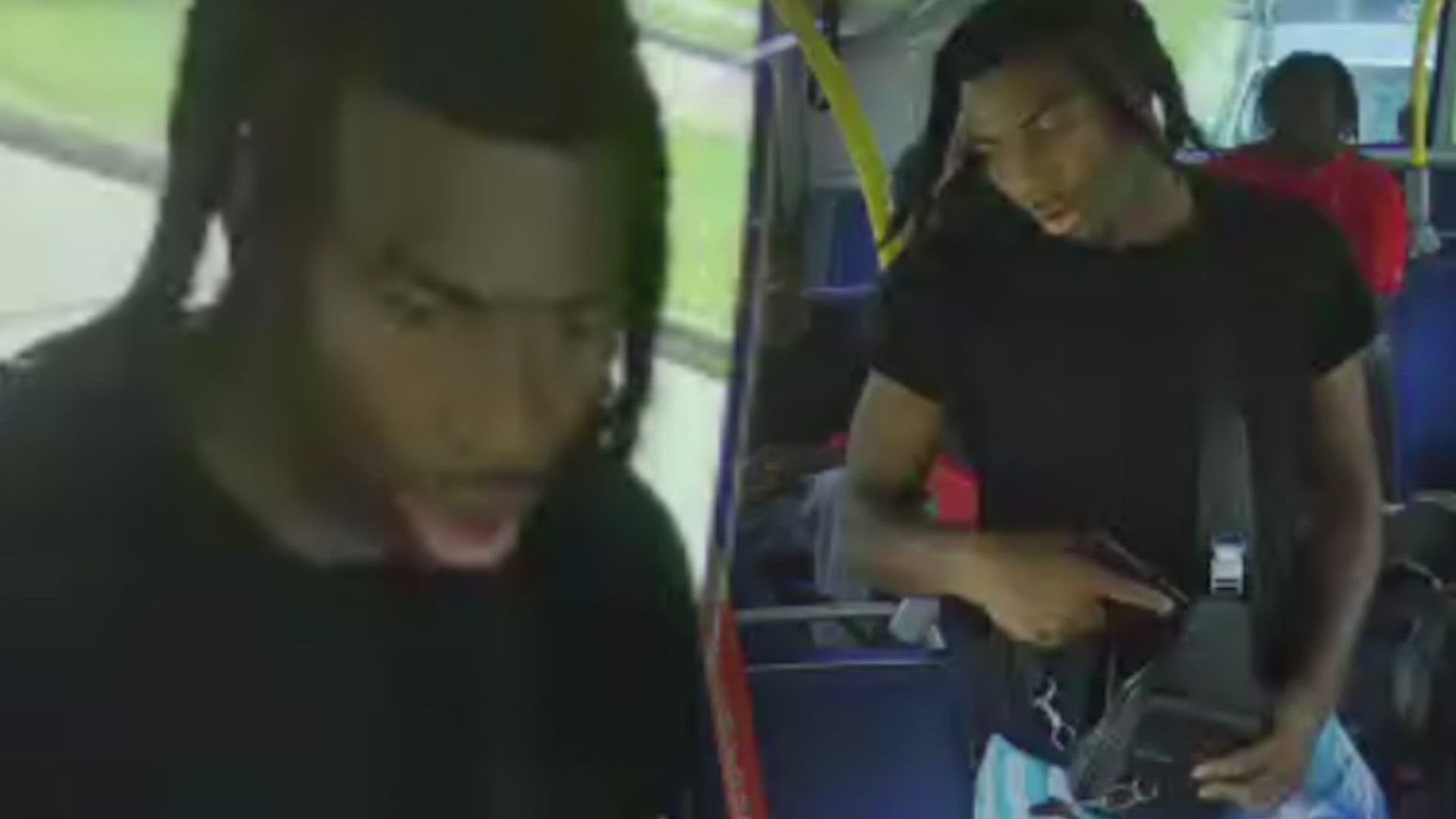 HPD releases photos of man accused in deadly METRO bus shooting in SW ...