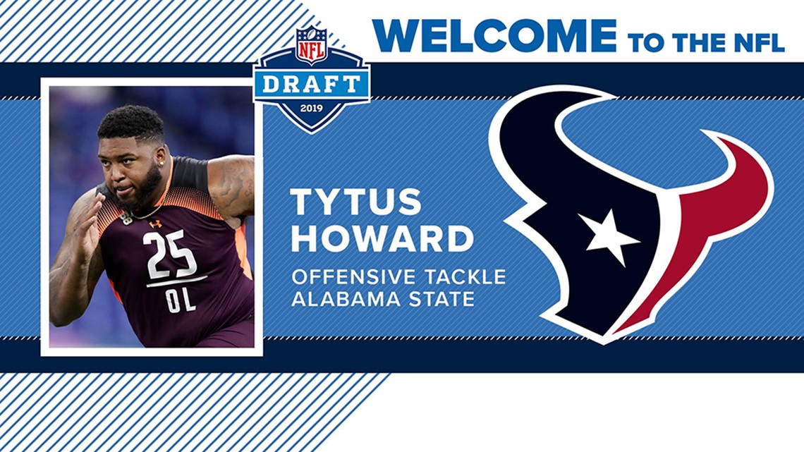 Texans draft OT Tytus Howard with No. 23 pick