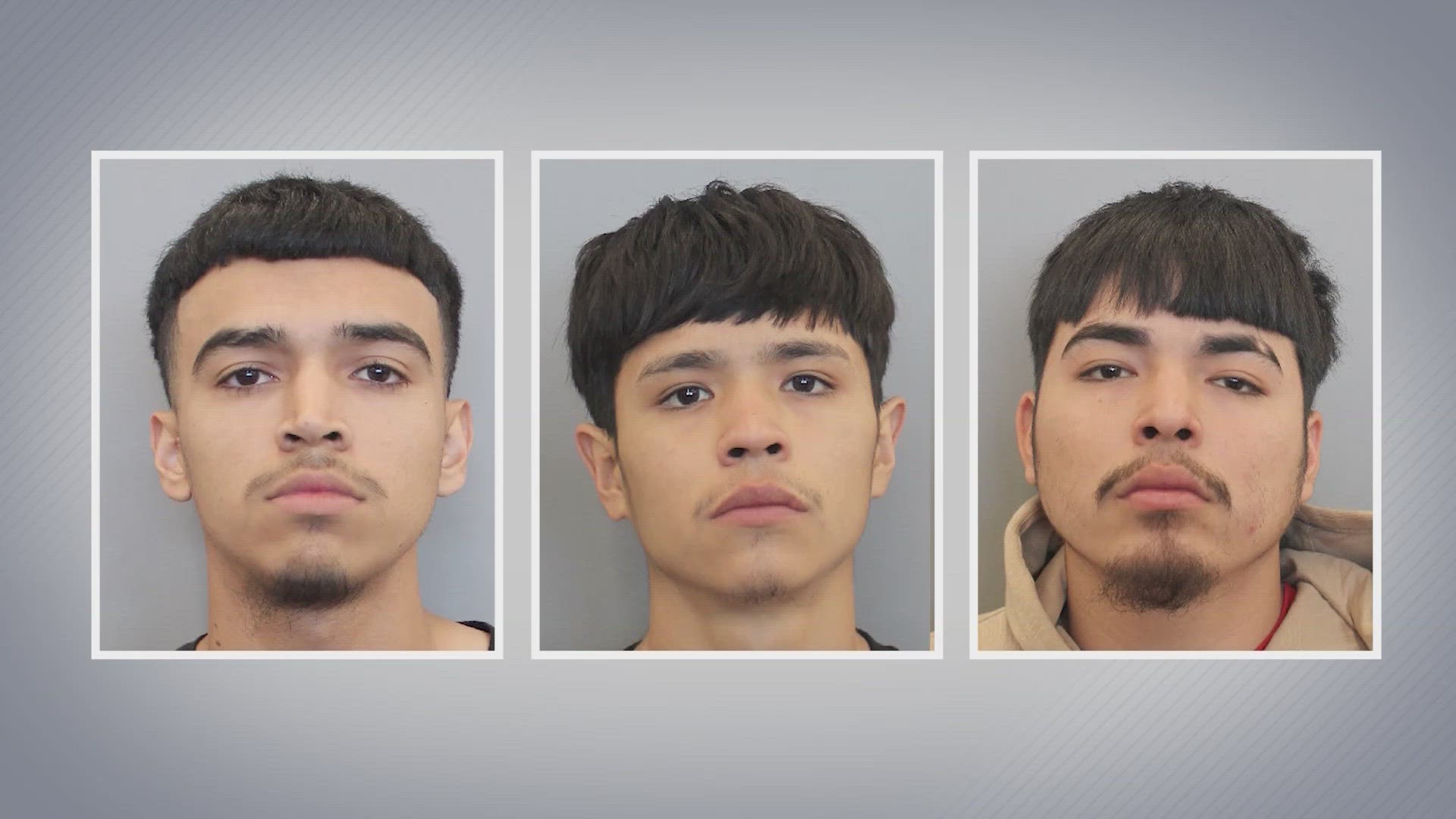 Raudel Orozco, 20, Rolando Orozco, 22, and Jody Duron, 19 have been charged with murder in the shooting death of Luis Casillas, 29, just before Christmas.