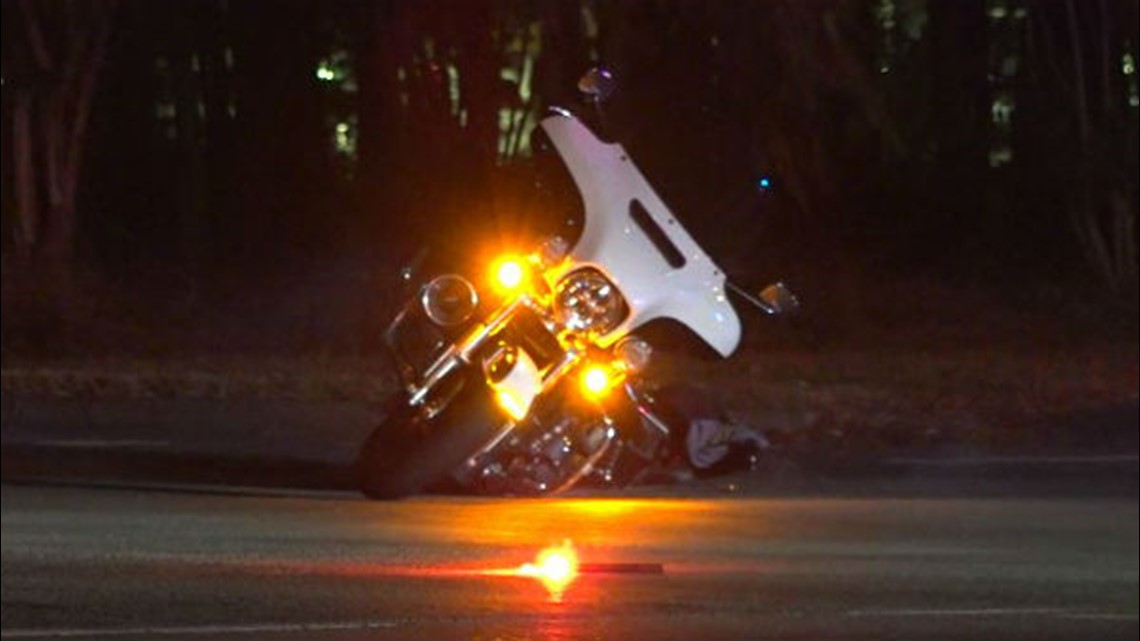 Police: HPD motorcycle officer struck from behind by driver, who then ...