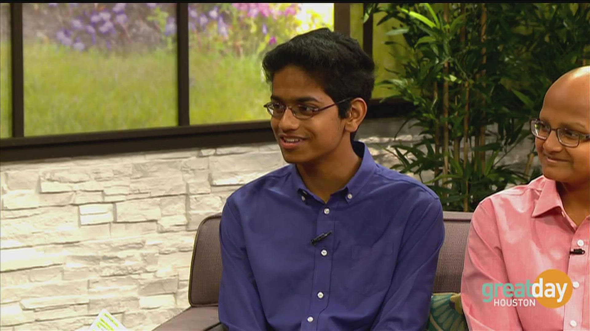 Houston spelling bee champion Shourav Dasari and runner-up Raksheet Kota talk about their trip to the Scripps National Spelling Bee in Washington, D.C.