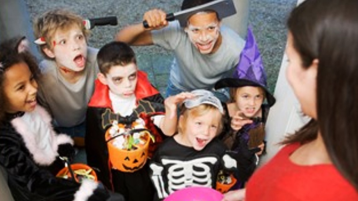 Trickortreating at the mall and indoors across Houston