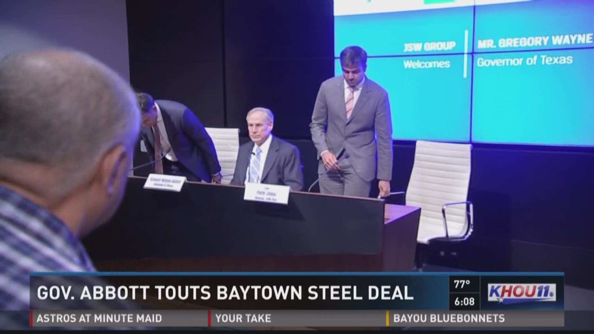 Five hundred new jobs are coming to the Houston area as part of a major expansion at a Baytown steel plant.