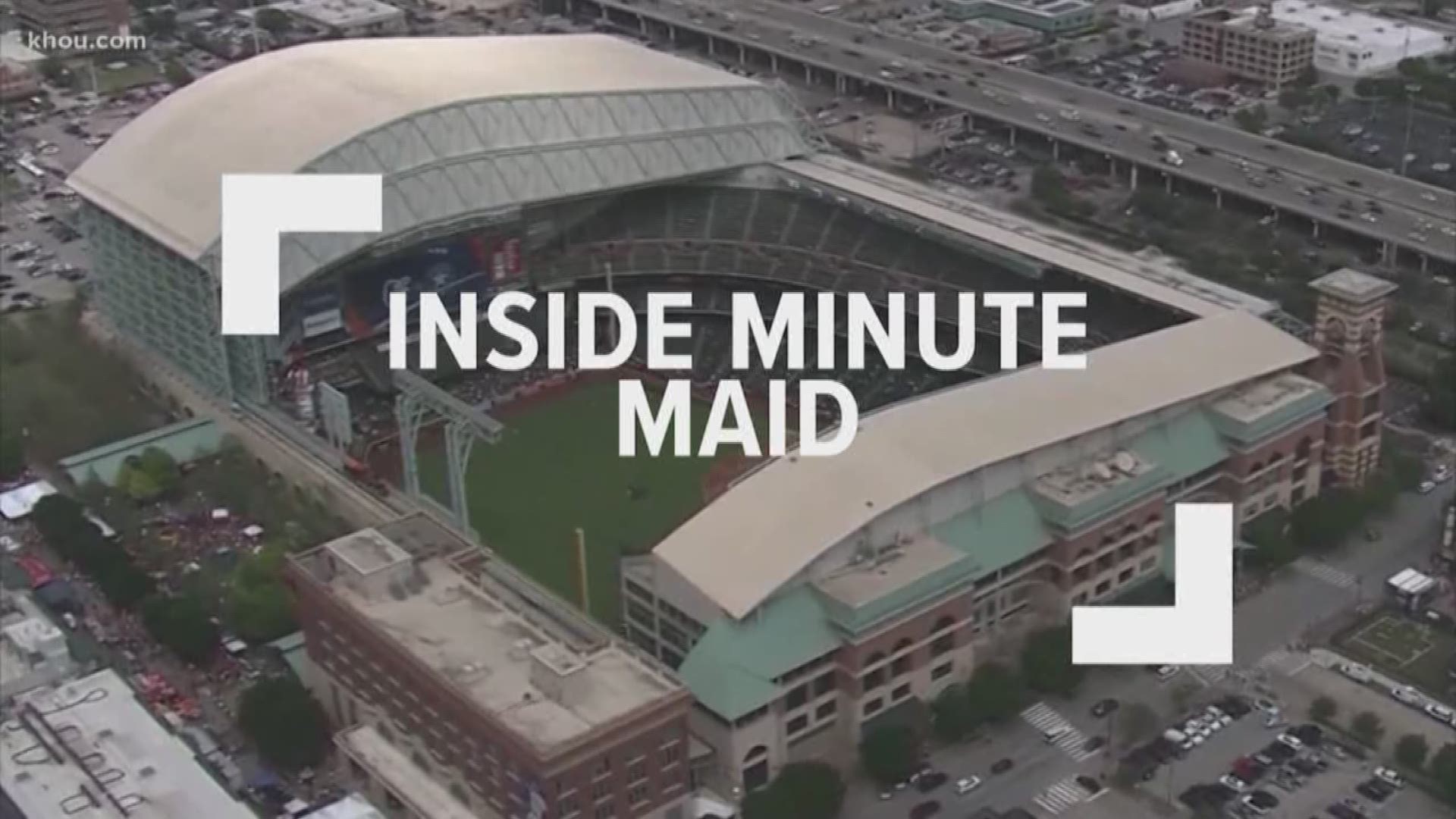 KHOU 11 was live at our Avenida Studio, Minute Maid Park and Street Fest to cover the Astros home-opener.