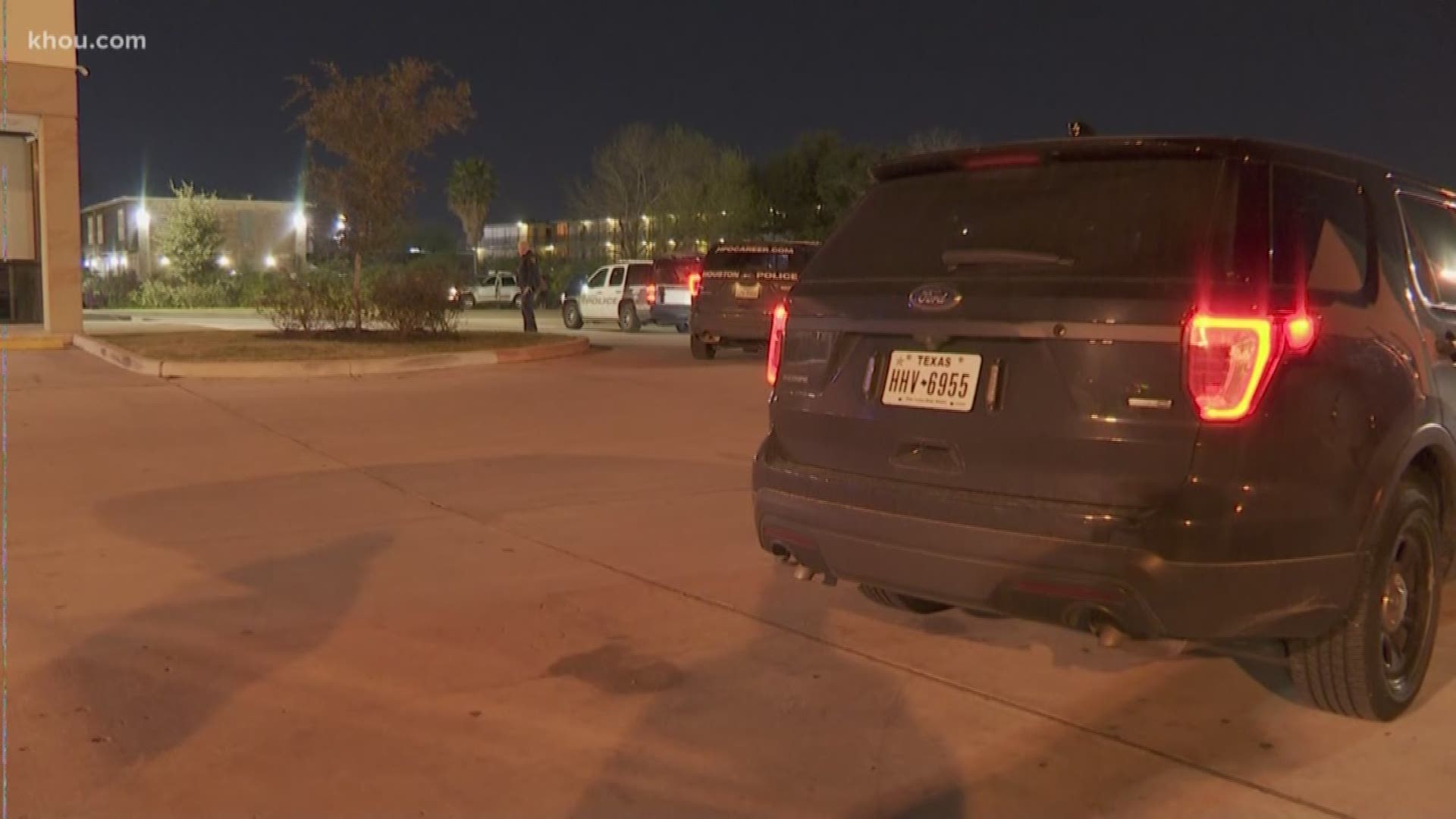 A man was shot in the neck during a carjacking Tuesday night in southwest Houston.