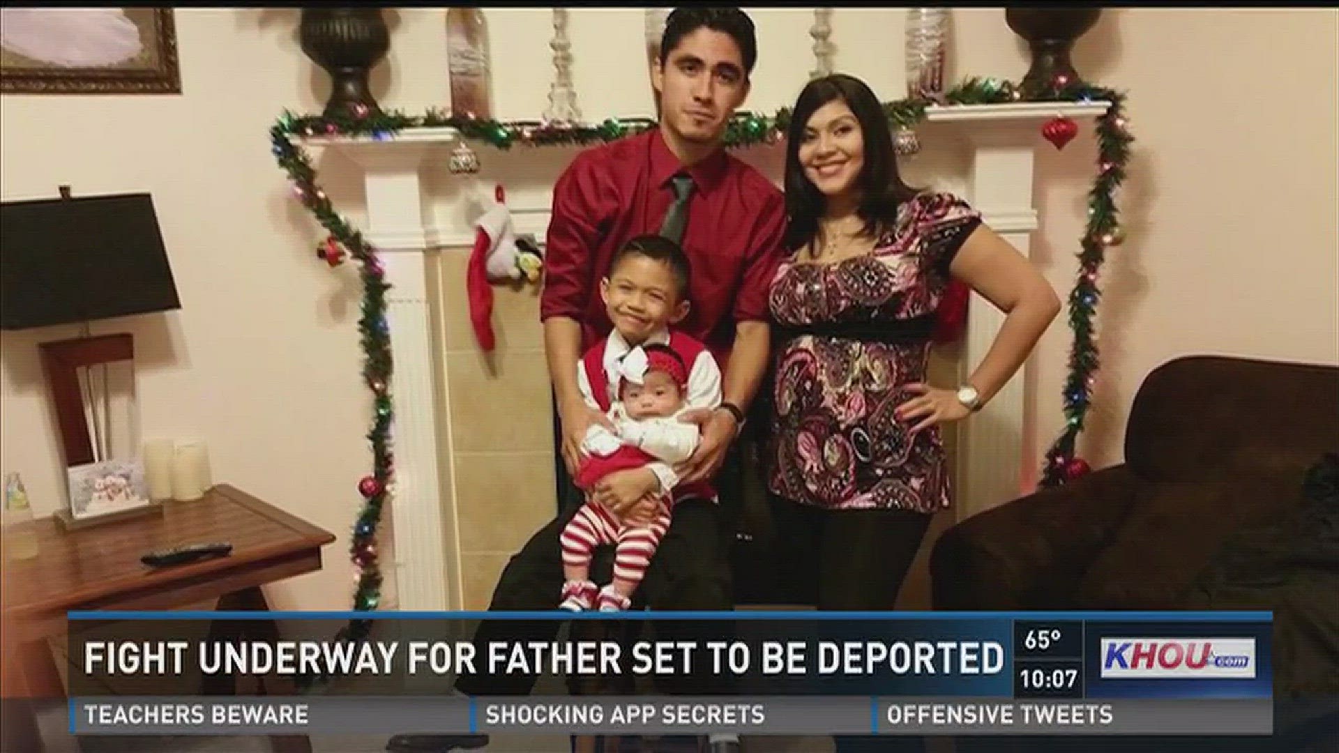 Jose Escobar was 14 when he left El Salvador with his mother and crossed the border into Arizona in 2001, but as he is still an illegal immigrant, Immigration officials are saying his time in America is up.