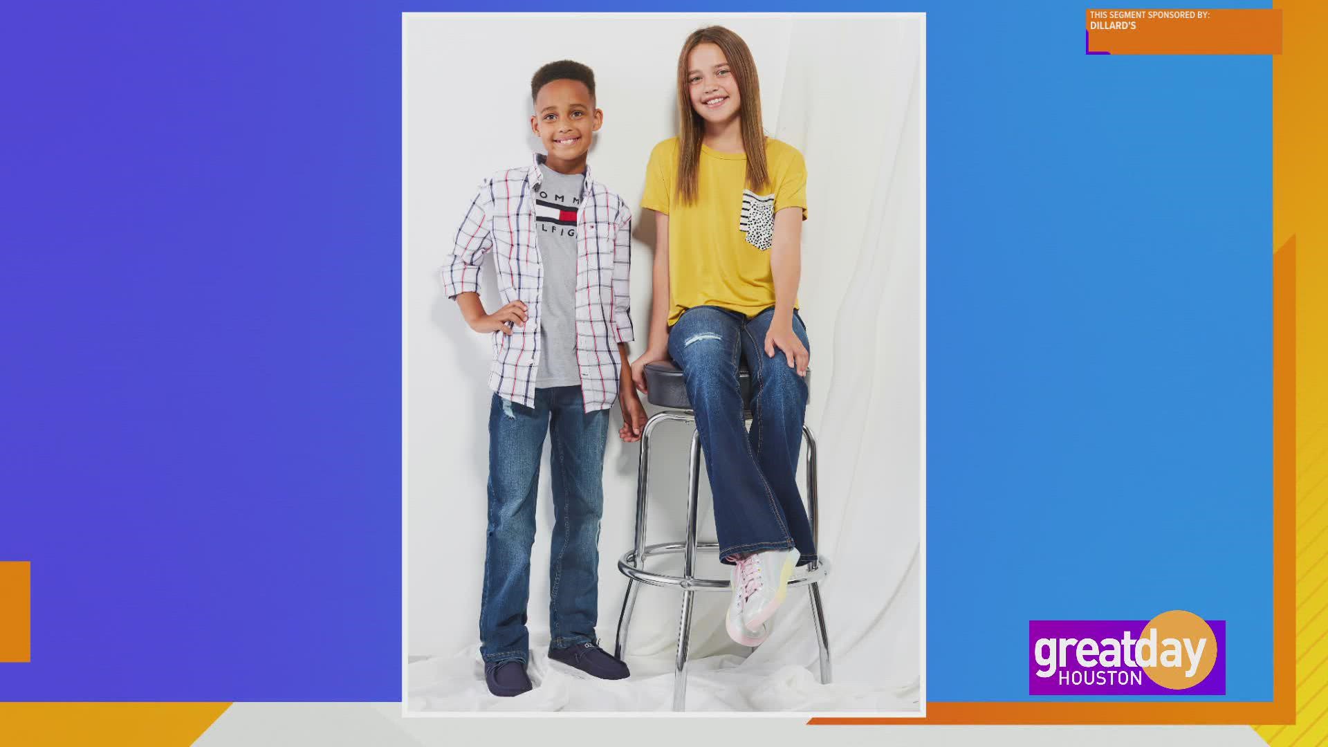 Celebrate "Kids Day" at Dillard's and save money on the latest back-to-school looks.