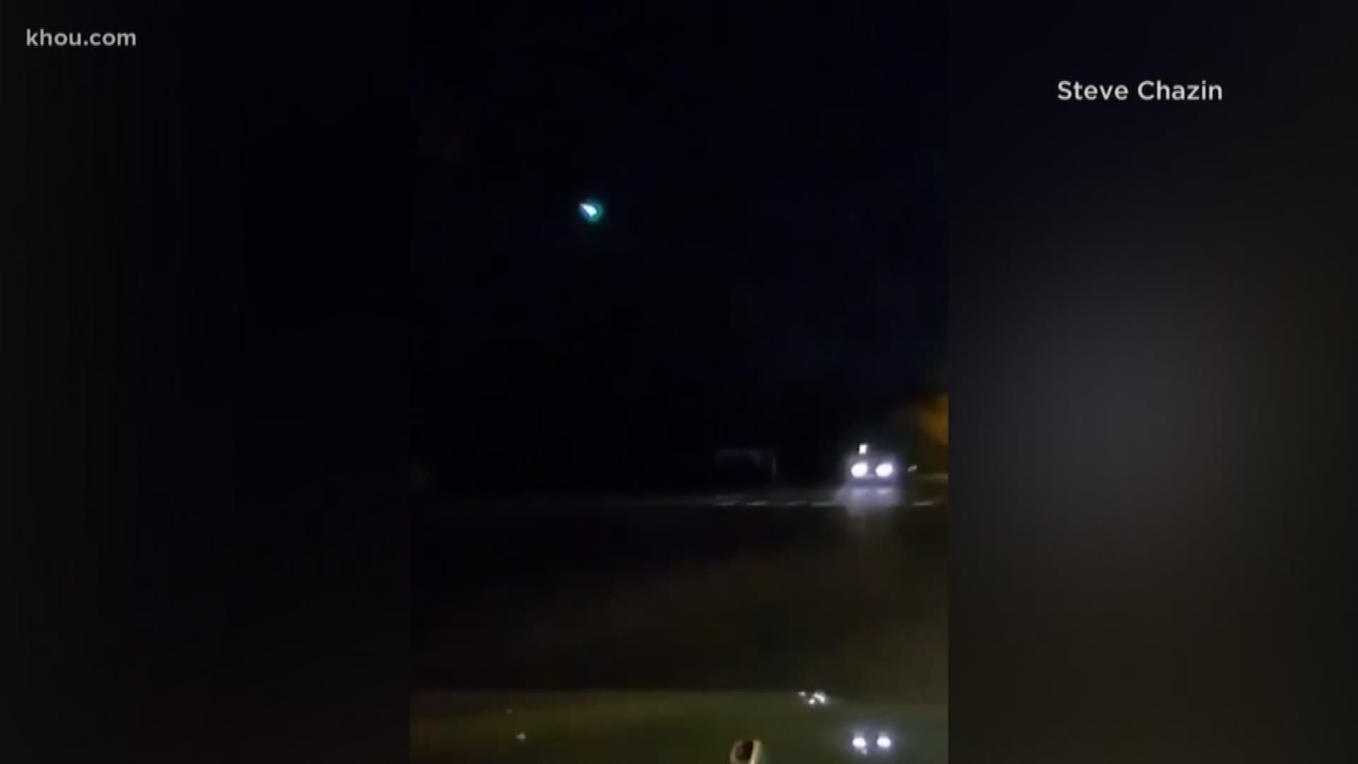 Meteor caught on camera streaking across the sky | khou.com