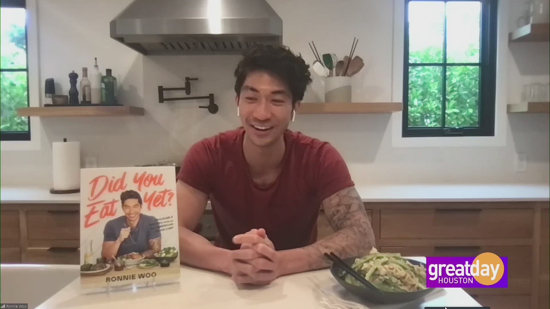 Chef Ronnie shares simple, All-American Asian fusion recipes in his latest cookbook, "Did you eat Yet?"