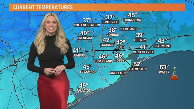Houston forecast: Cold start to Thursday