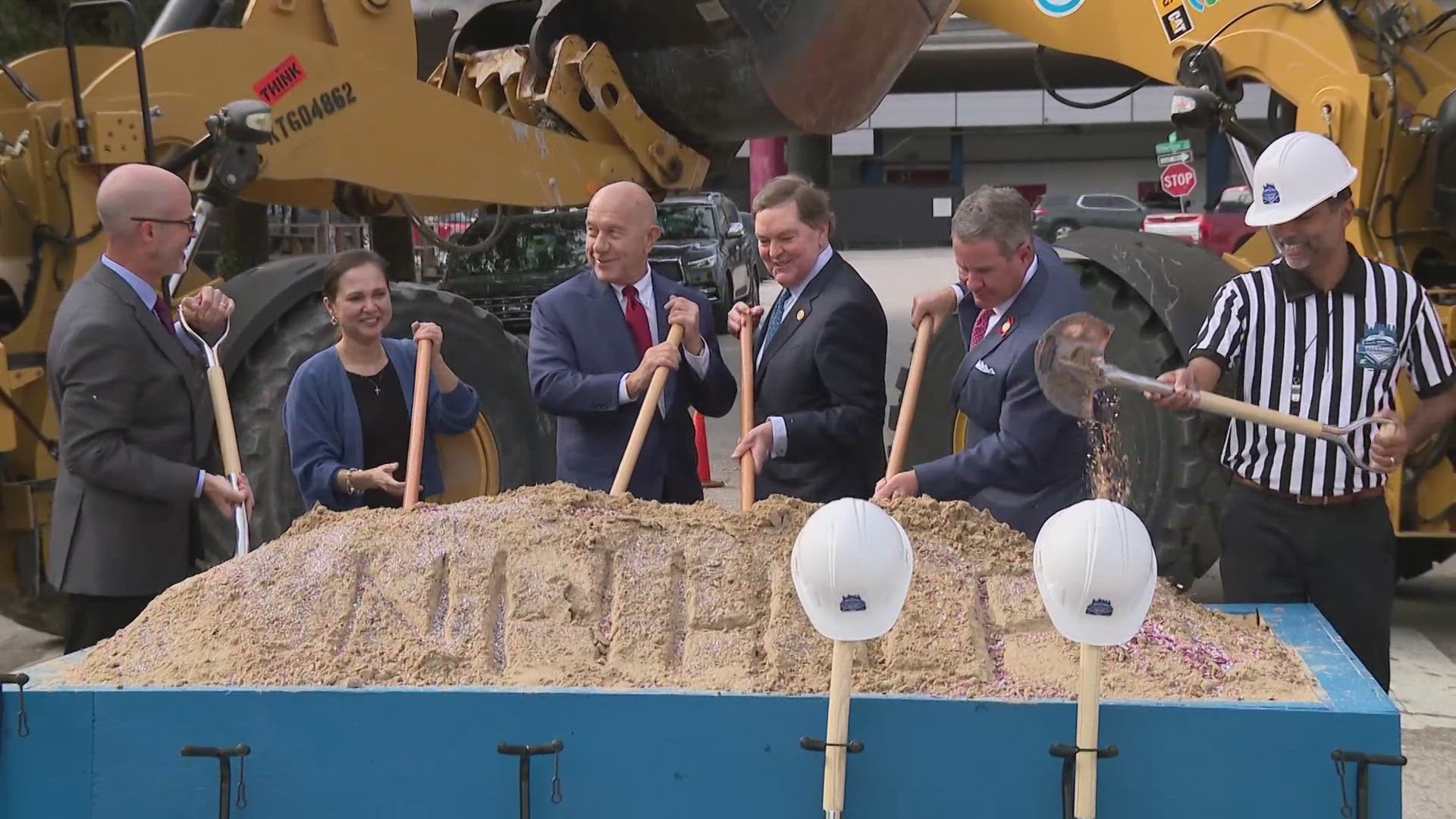 Shovels are now in the ground to symbolically mark the start of what is said to be a transformational construction project for I-45 in Houston.