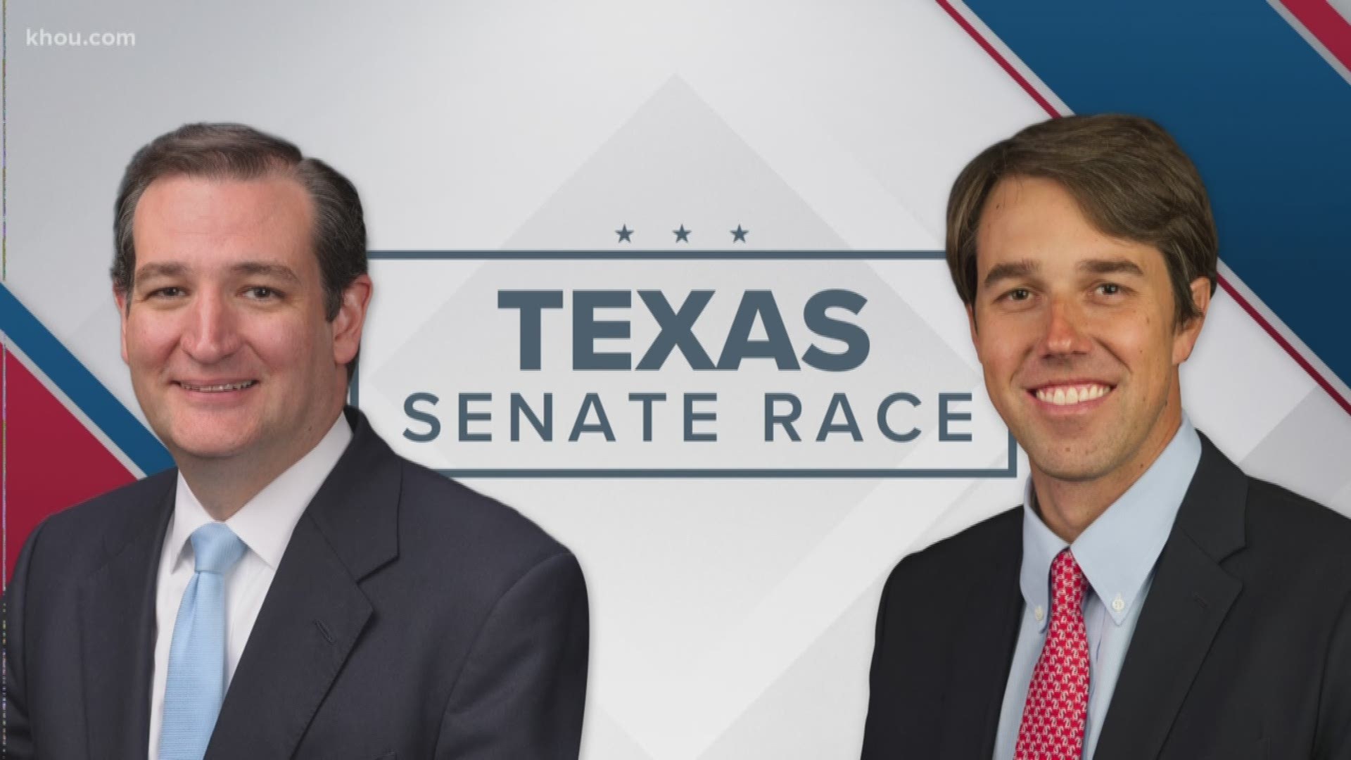 A new poll shows incumbent Sen. Ted Cruz holding his lead over Congressman Beto O'Rourke by 7 percentage points.
