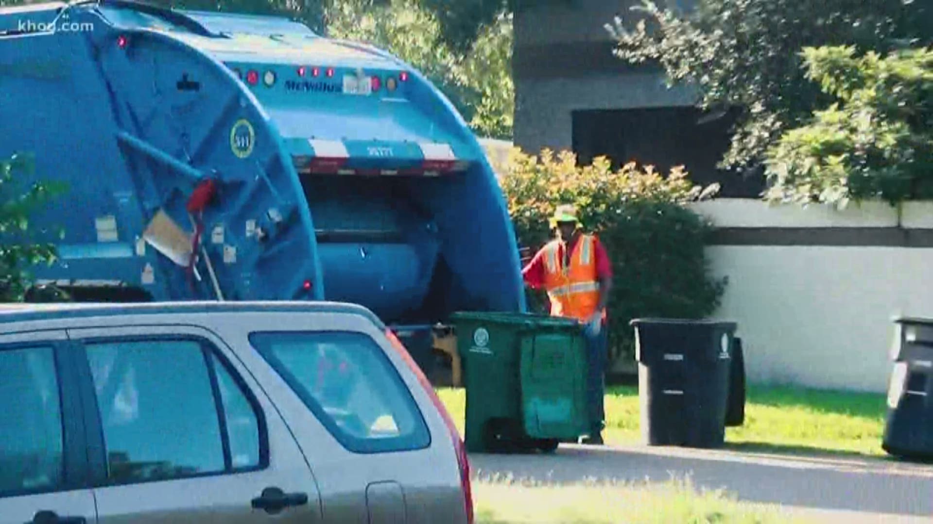 After a KHOU 11 story about a city garbage truck picking up trash and recyclables at the same time, homeowners are exposing the City of Houston's claims that it was an isolated incident.