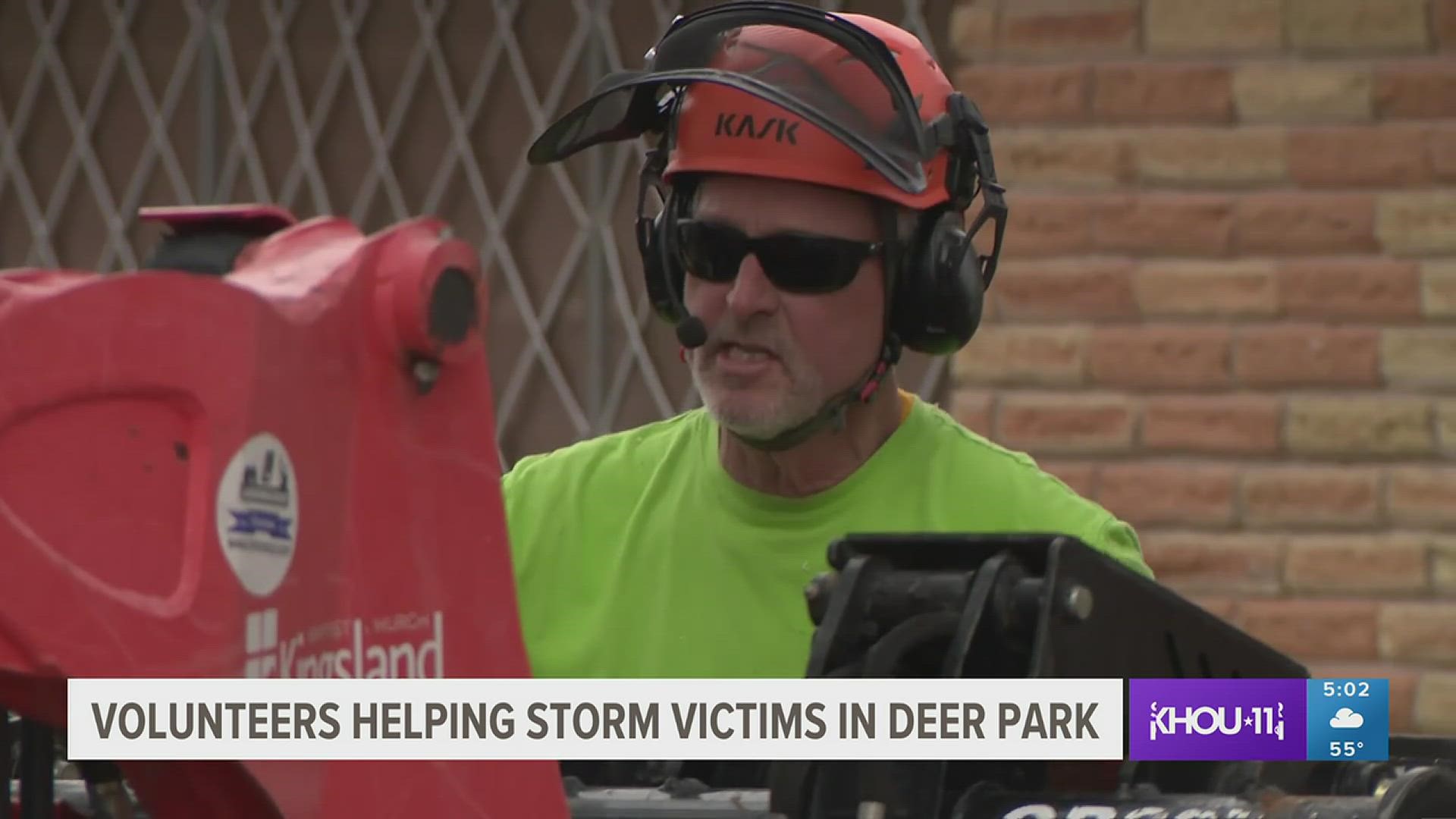 On Friday, teams from one of the largest disaster relief groups in Texas were on the ground in Deer Park after a tornado tore through the community on Tuesday.