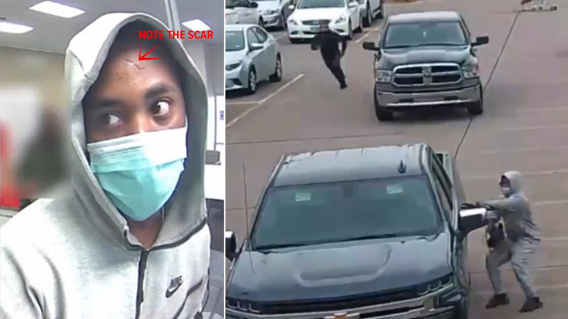 Call 713-222-TIPS if you recognize the suspects from this crime in SW Houston back in Feb. 2021. Video credit: HPD
