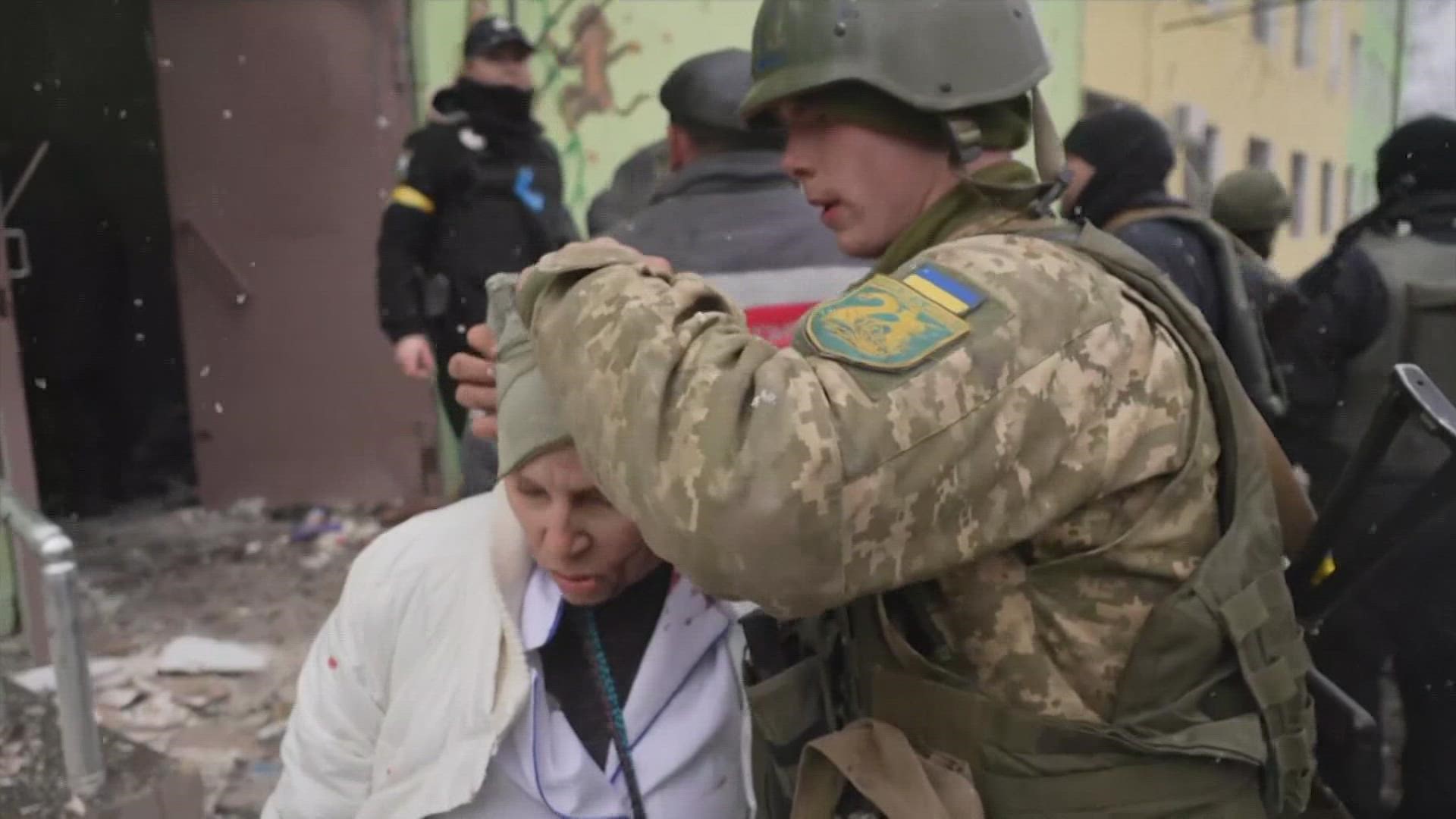 Desperation In Ukraine Russian Airstrike Hits Maternity Hospital