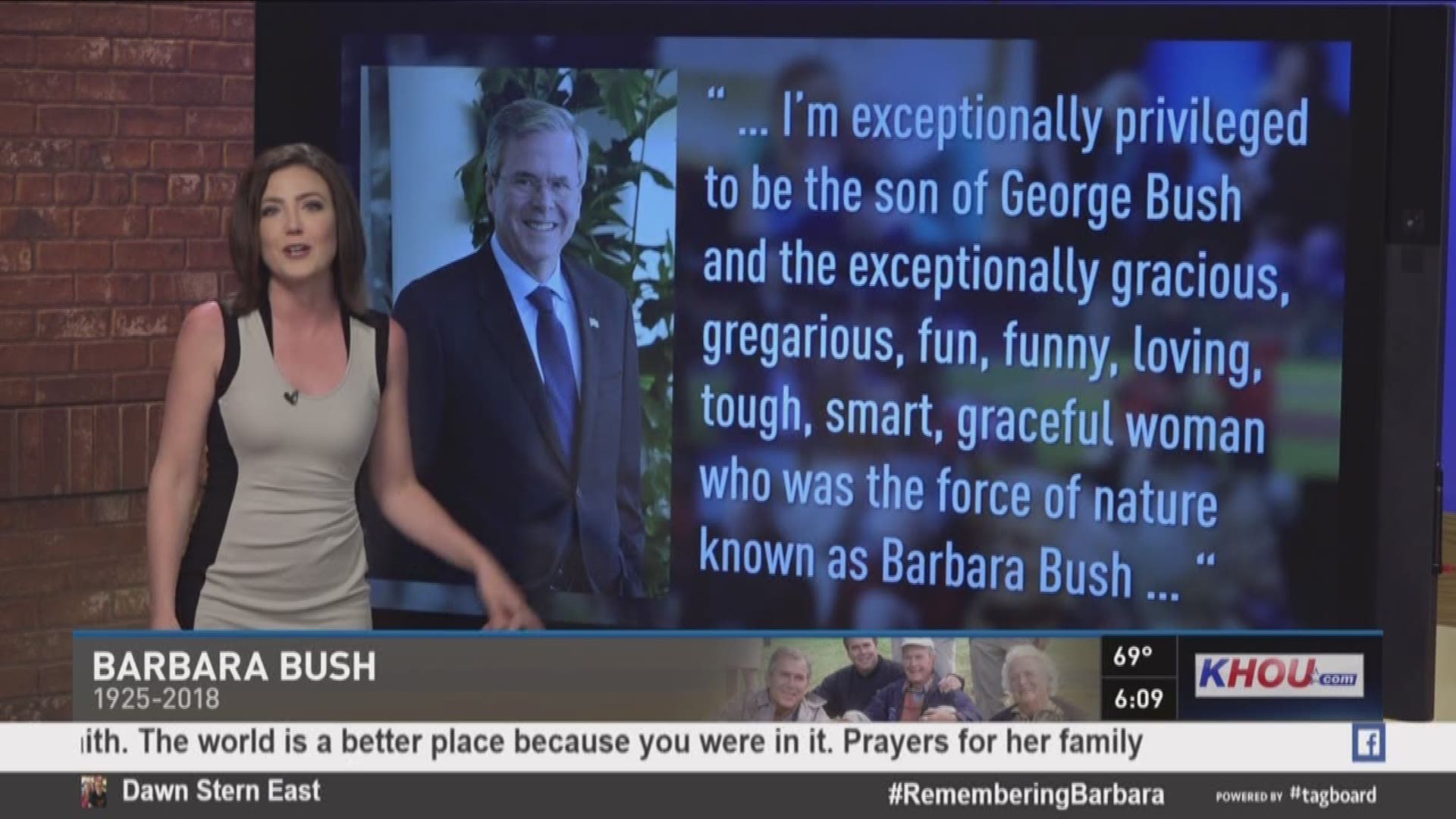 Bush family shares memories of matriarch Barbara via social media
