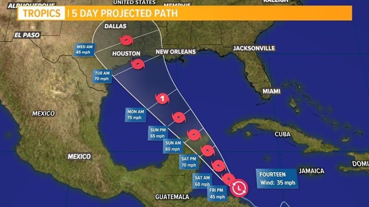 Tropical storm Houston update: Mayor says stay weather aware | khou.com