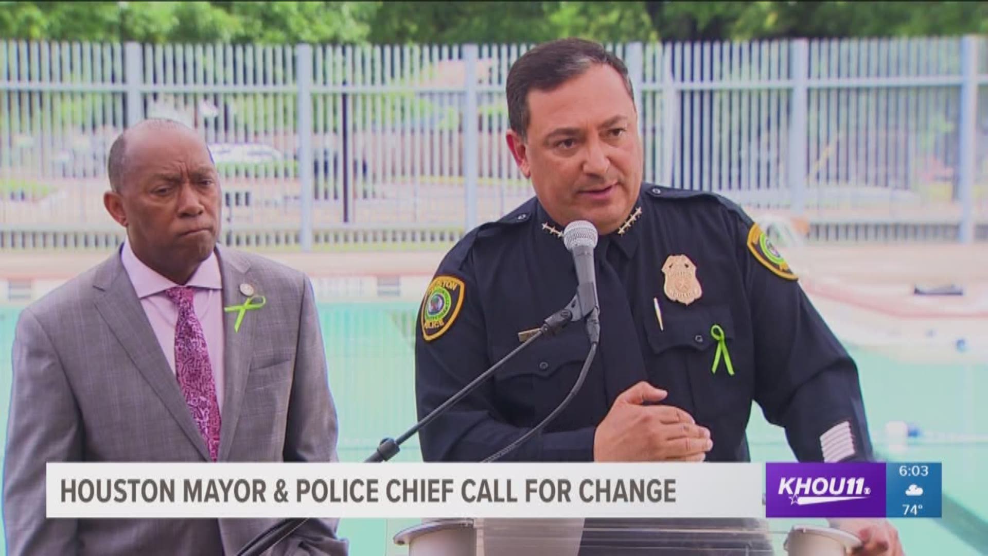 The Houston mayor and police chief have been vocal since Friday about change to make students safe in schools. 