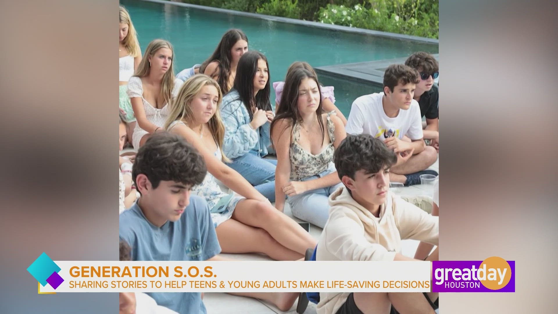 The mission of Generation S.O.S. is to help teens & young adults make life-saving decisions about substance misuse & other mental health challenges.