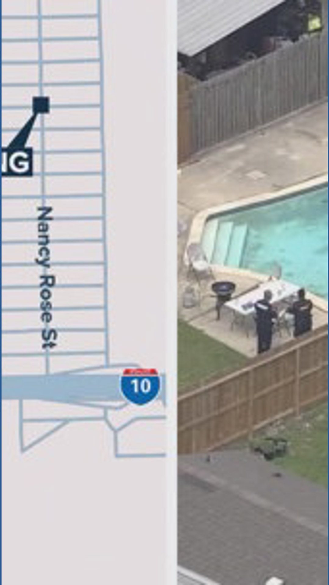 Child found dead in neighbor's pool in east Harris County | khou.com