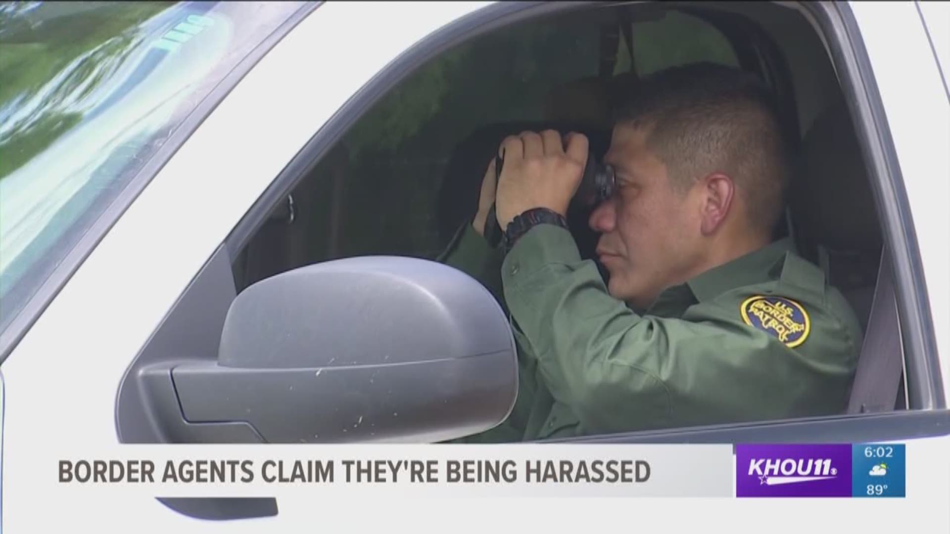 Border patrol agents say they are getting harassed and threatened for just doing their jobs. 