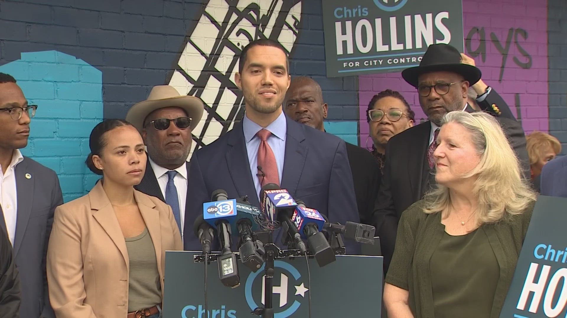 “The challenges that we face as a city are real: guns on our streets at an all-time high; affordability in our neighborhoods at an all-time low," Hollins said.