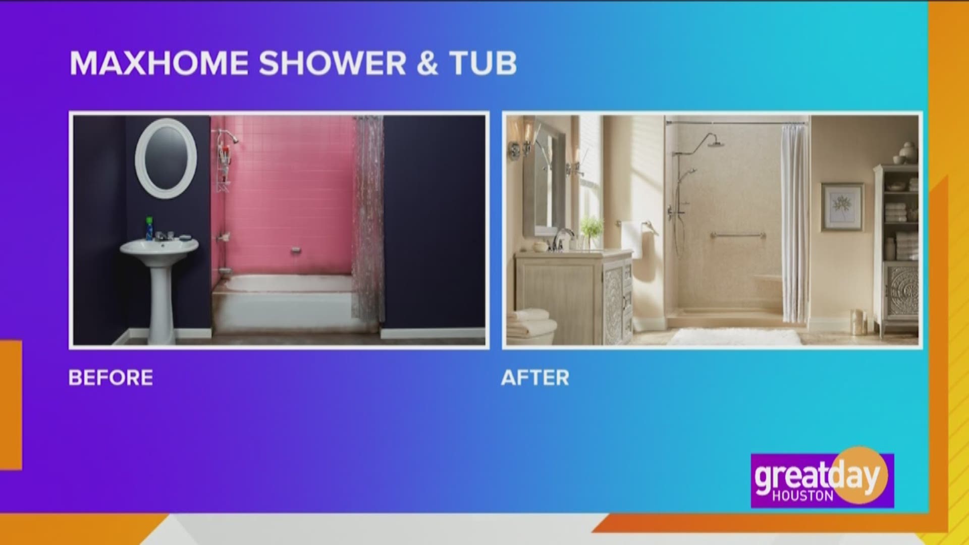 Larry Closs with MaxHome explains how you can get a new luxurious bath or shower in as little as one day.