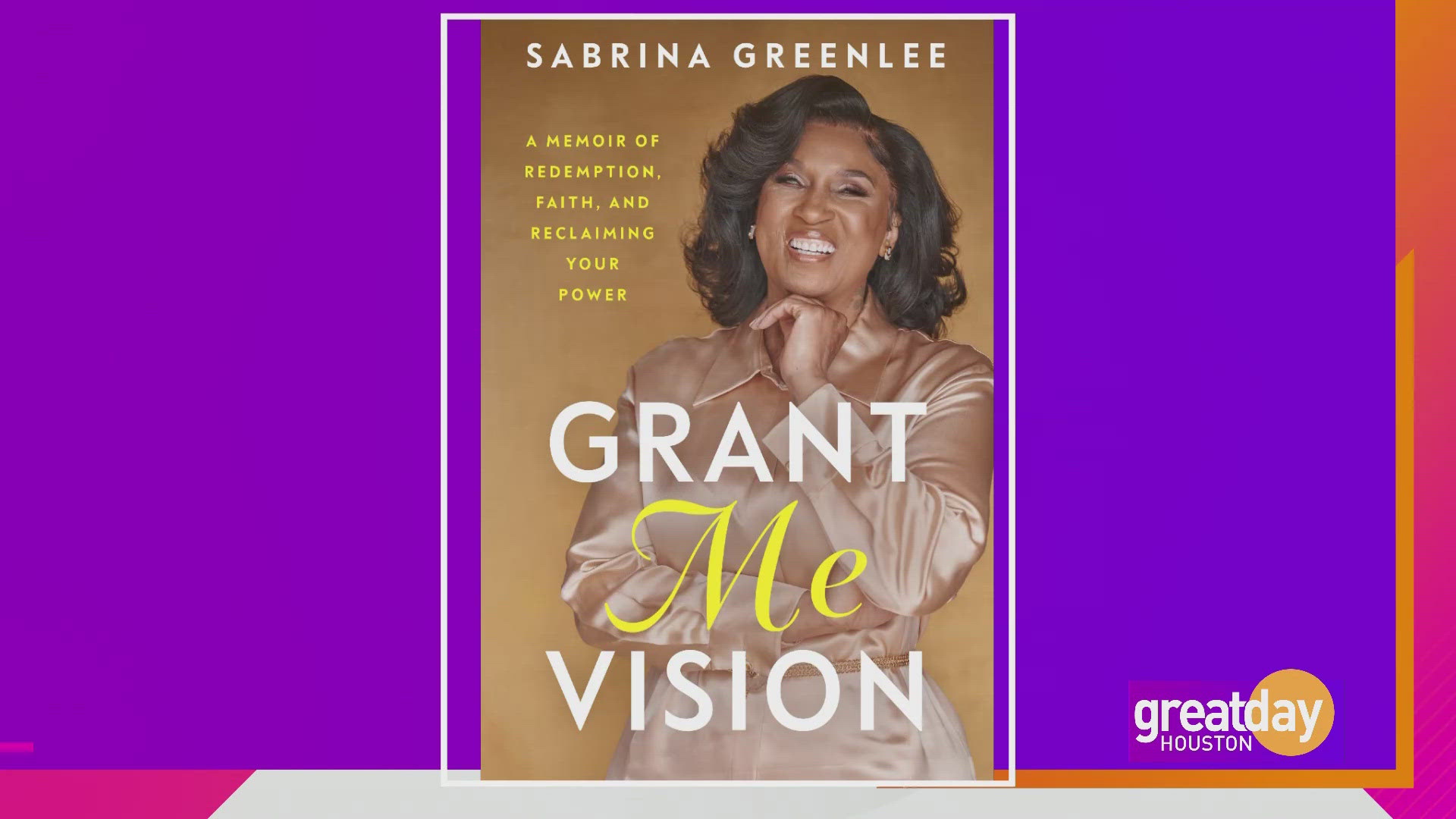 In Sabrina Greenlee's book, she shares how she became the mother she always wanted, found forgiveness, and turned her pain into purpose. 