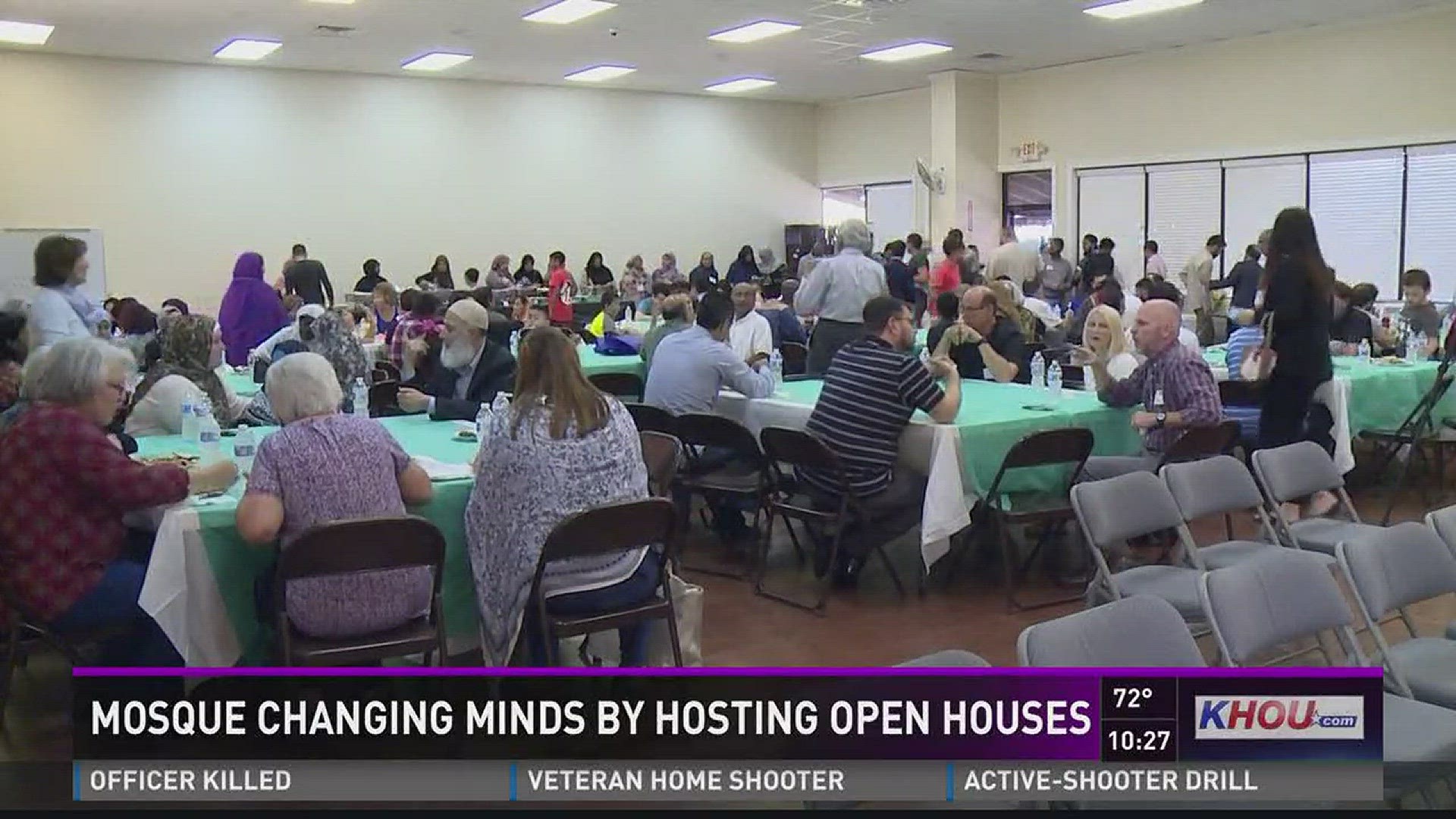 The Bear Creek Islamic Center invited its neighbors to an Open Mosque Day on Saturday.