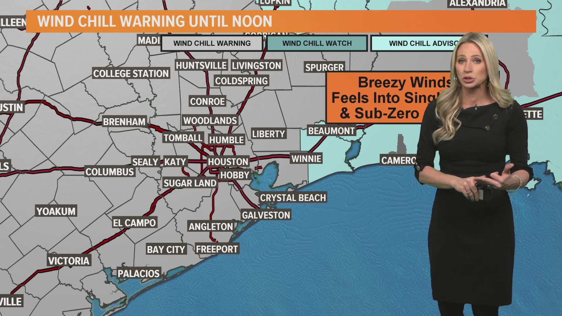 Texas Winter Storm 2nd Winter Storm Warning for Houston begins Tuesday