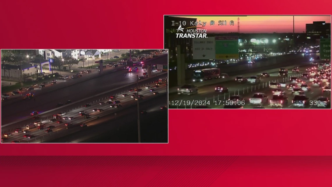 Deadly crash on I-10 Katy Freeway causes 7-hour delay | khou.com