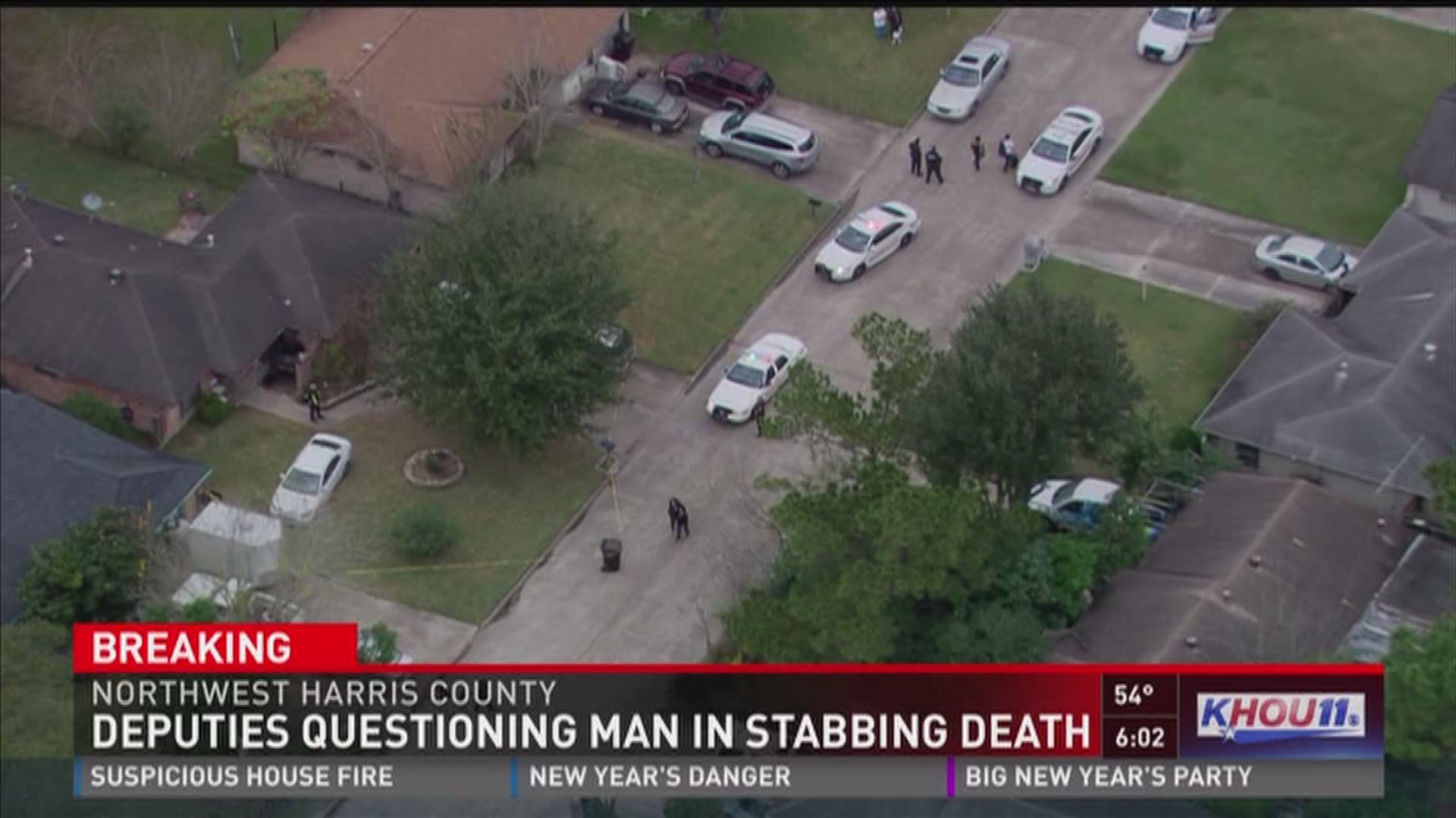 One man dead in north Harris Co. stabbing | khou.com