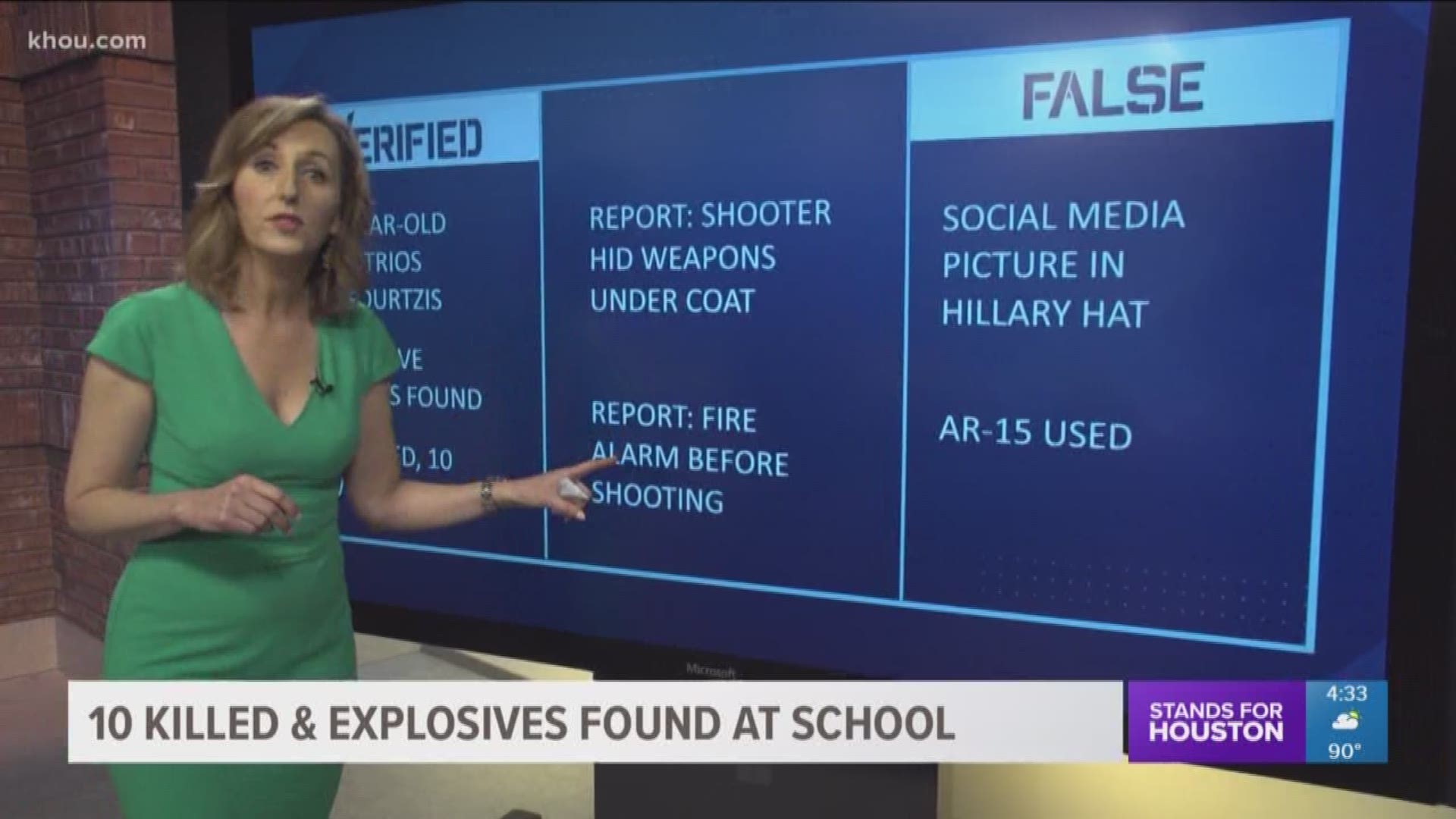 KHOU 11 News reporter Tiffany Craig has the latest on verified facts and information surrounding the mass shooting at Santa Fe High School on May 18, 2018.