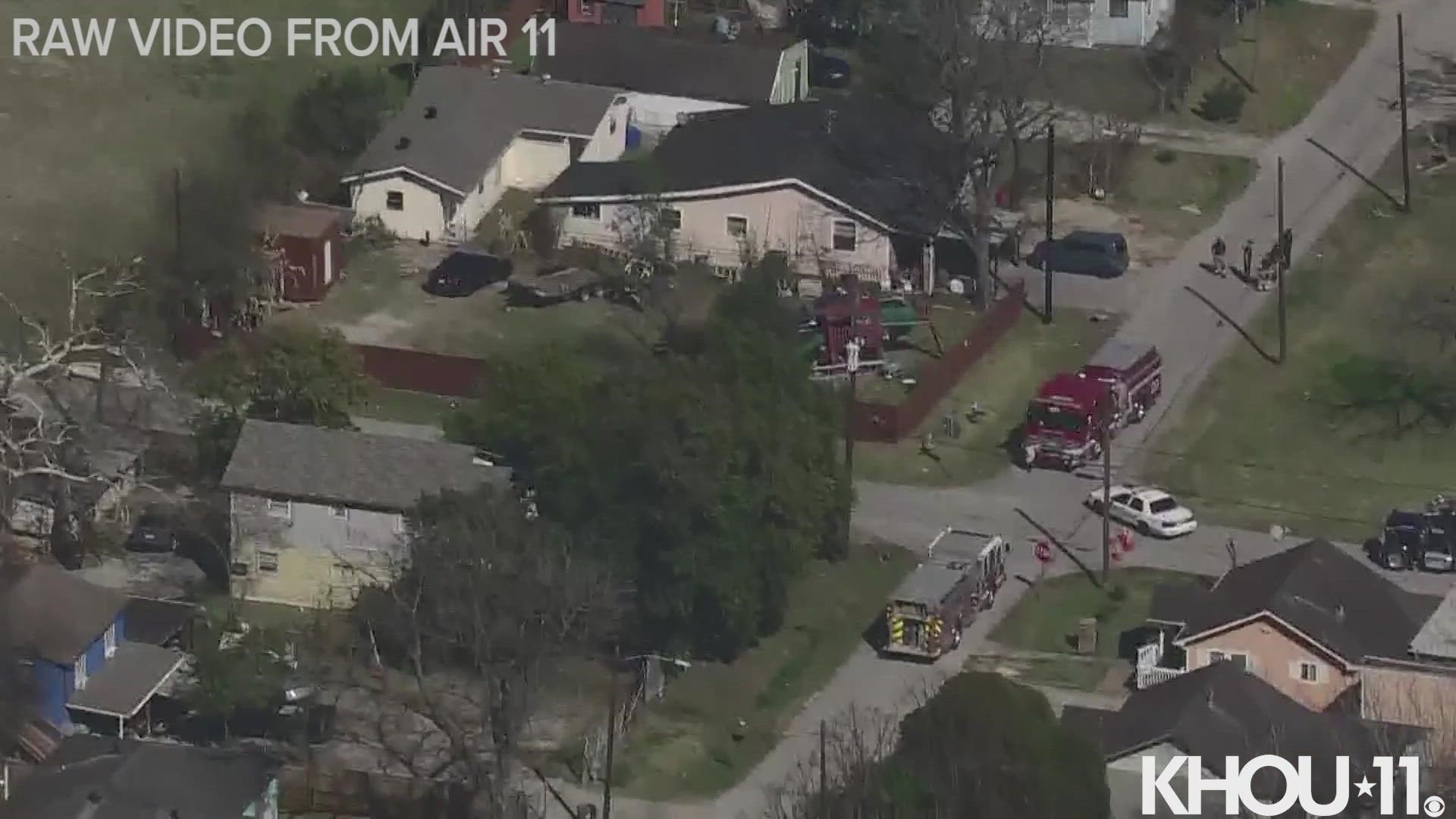Chemical leak on 92nd Street in East Houston | khou.com