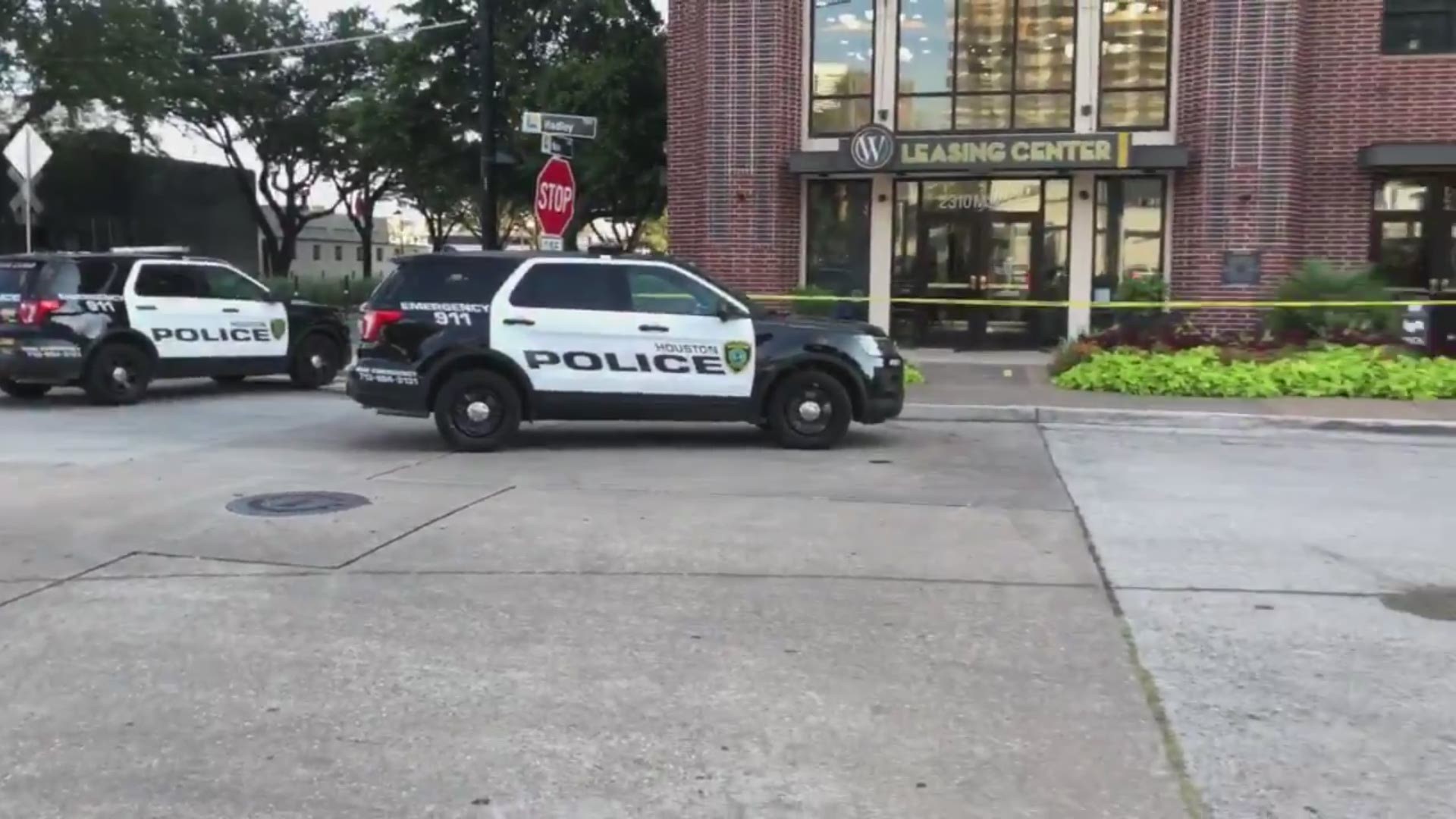 Houston Police are investigating a shooting in midtown that injured two people.