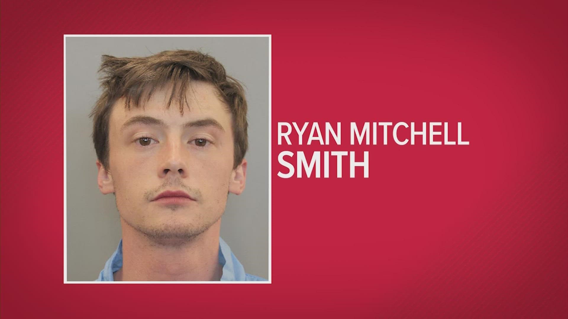 Police say Ryan Mitchell Smith was taken into custody Tuesday afternoon when authorities found him walking along Highway 159 in Waller County.