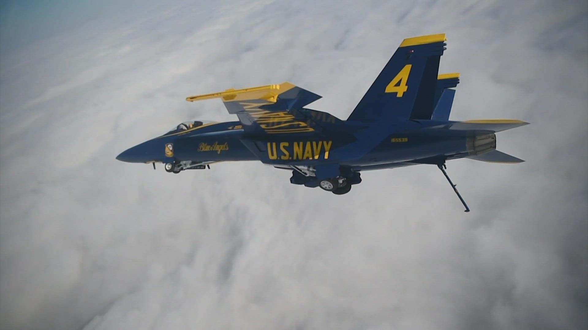 Blue Angels return to Houston Oct. 2930