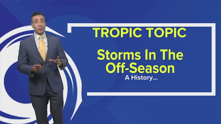 Not all tropical systems form during the Atlantic hurricane season